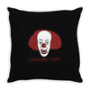 clowns Throw Pillow