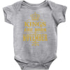 kings are born  november Baby Bodysuit