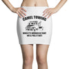 camel towing mens t shirt tee funny tshirt tow service toe college hum Mini Skirts