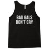 bad girls dont cry halter top crop Tank Top