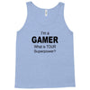 gamer baseball Tank Top
