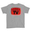 as seen in front of the the tv Youth Tee