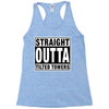 straight outta tilted towers Racerback Tank