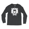 lion head roaring Long Sleeve Shirts