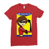We Can Do It Ladies Fitted T-Shirt