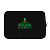 leprechauns made me do it Laptop sleeve