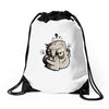 angry ogre. Drawstring Bags
