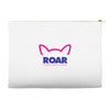 pussy roar - women's march alliance Accessory Pouches