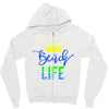 beach life Zipper Hoodie