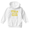 drunk me had their reasons Youth Hoodie