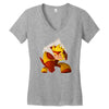sabretooth Women's V-Neck T-Shirt