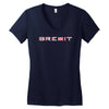 brexit referendum exit from the eu independence Women's V-Neck T-Shirt