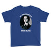 on wednesdays we wear black Youth Tee