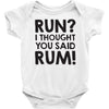 run rum Baby Bodysuit