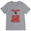 zebra animals lover V-Neck Tee