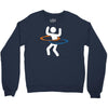 portal hula hooping with portals Crewneck Sweatshirt