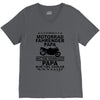 motorrad papa V-Neck Tee