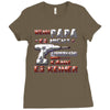 wenn papa es nicht kann Ladies Fitted T-Shirt