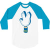 llap foam finger 3/4 Sleeve Shirt