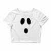 boo face Crop Top