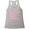 life is all Racerback Tank