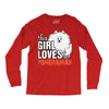 This Girl Loves Pomeranian Long Sleeve Shirts