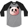 panda in love 3/4 Sleeve Shirt