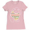 bunny rabbit in Ladies Fitted T-Shirt