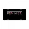 Feminist License Plate