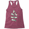 angry unicorns Racerback Tank