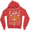 Born October Multitasking Problem Solving Tees Zipper Hoodie