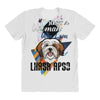 who loves lhasa apso All Over Women's T-shirt