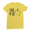 boo y'all Ladies Fitted T-Shirt