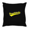 unathletic Throw Pillow