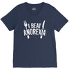 i beat anorexia V-Neck Tee