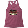 zombie doom logo Racerback Tank