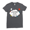 If I'm Related to These People I'm Not Coming Out Ladies Fitted T-Shirt