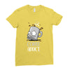 coffee addict Ladies Fitted T-Shirt