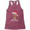 ron swanson christmas Racerback Tank