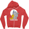 peanut wars Zipper Hoodie