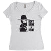 don't drink or drive Women's Triblend Scoop T-shirt