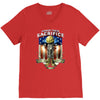 honor their sacrifice war soldier V-Neck Tee