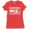 second hand vegetarier Ladies Fitted T-Shirt