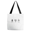 peace love coffee Tote Bags
