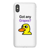 got any grapes iPhoneX