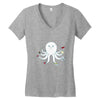 octopus Women's V-Neck T-Shirt
