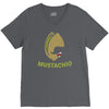 mustachio V-Neck Tee