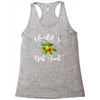 world's best aunt Racerback Tank