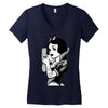 snow white Women's V-Neck T-Shirt