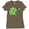 tortue nazie zombie Ladies Fitted T-Shirt